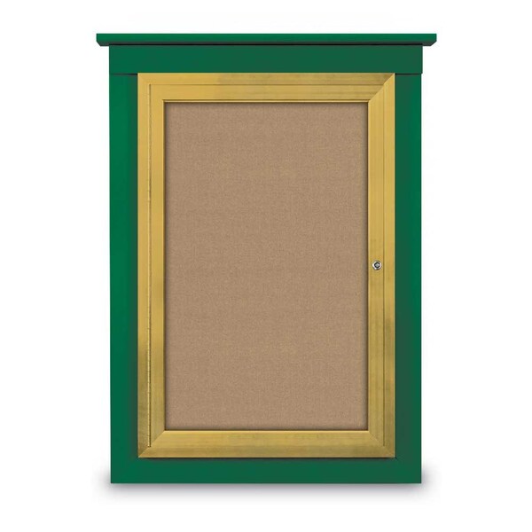 Sliding Glass Enclosed Letterboard, 96"x4
